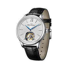 Silizium-Spiralfeder | Tourbillon ohne Regler | 42 mm