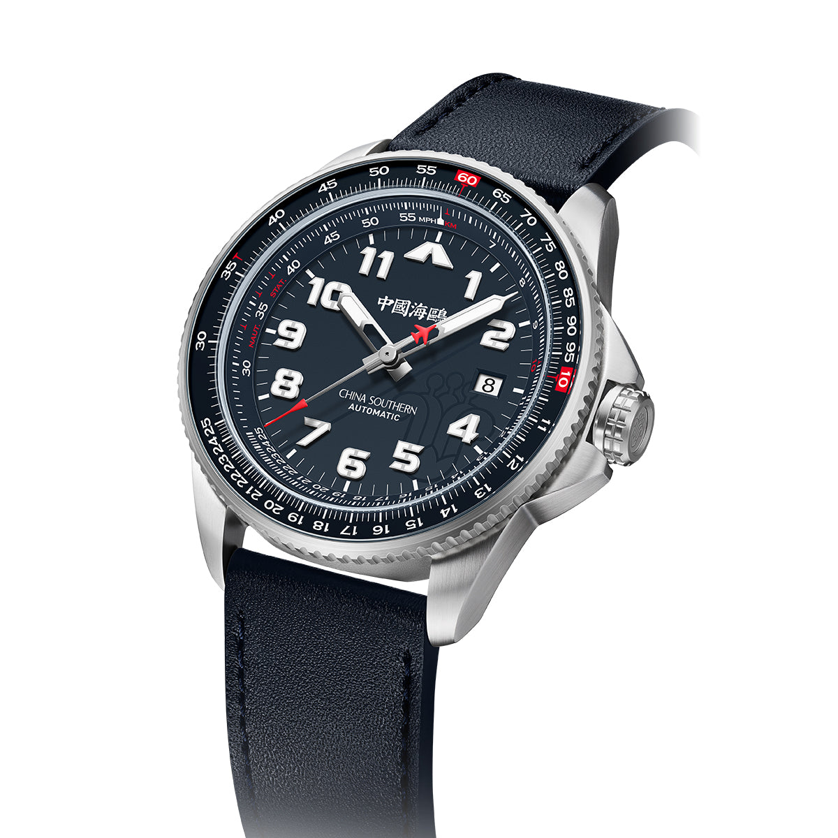 Csair-Zusammenarbeit | Sky-Serie | Tachymeter | Leuchtend | Pilot | 42 mm