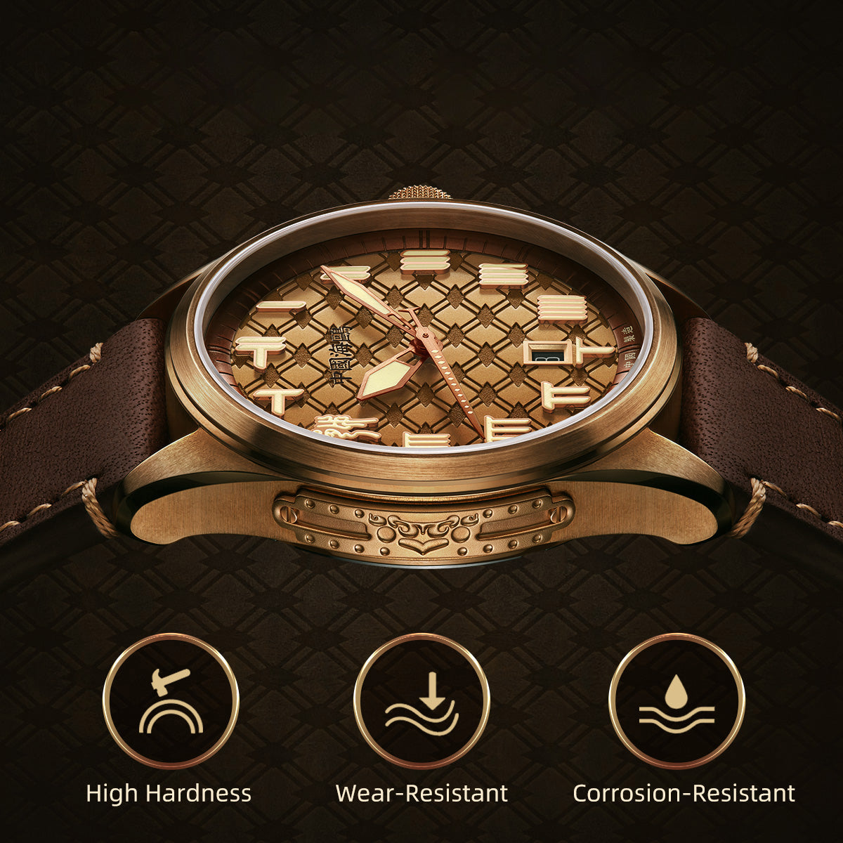 King Goujian Gift Box Edition| Luminous | Bronze | Calendar | 43.5mm  | LEVEL 03
