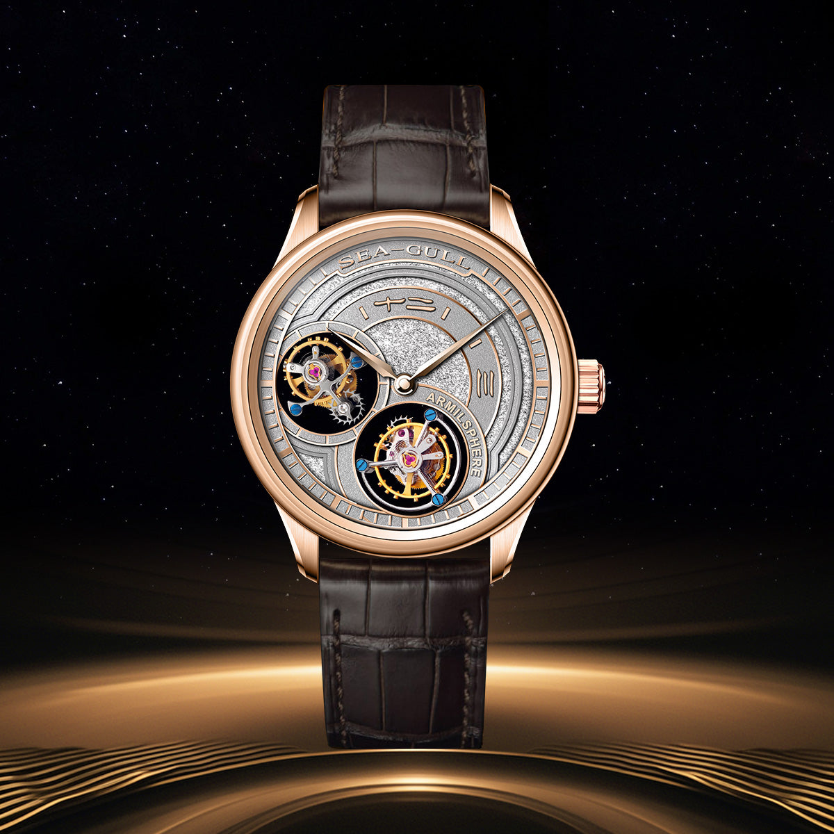 Doppeltourbillon | Armillarsphäre | Vintage | 43 mm