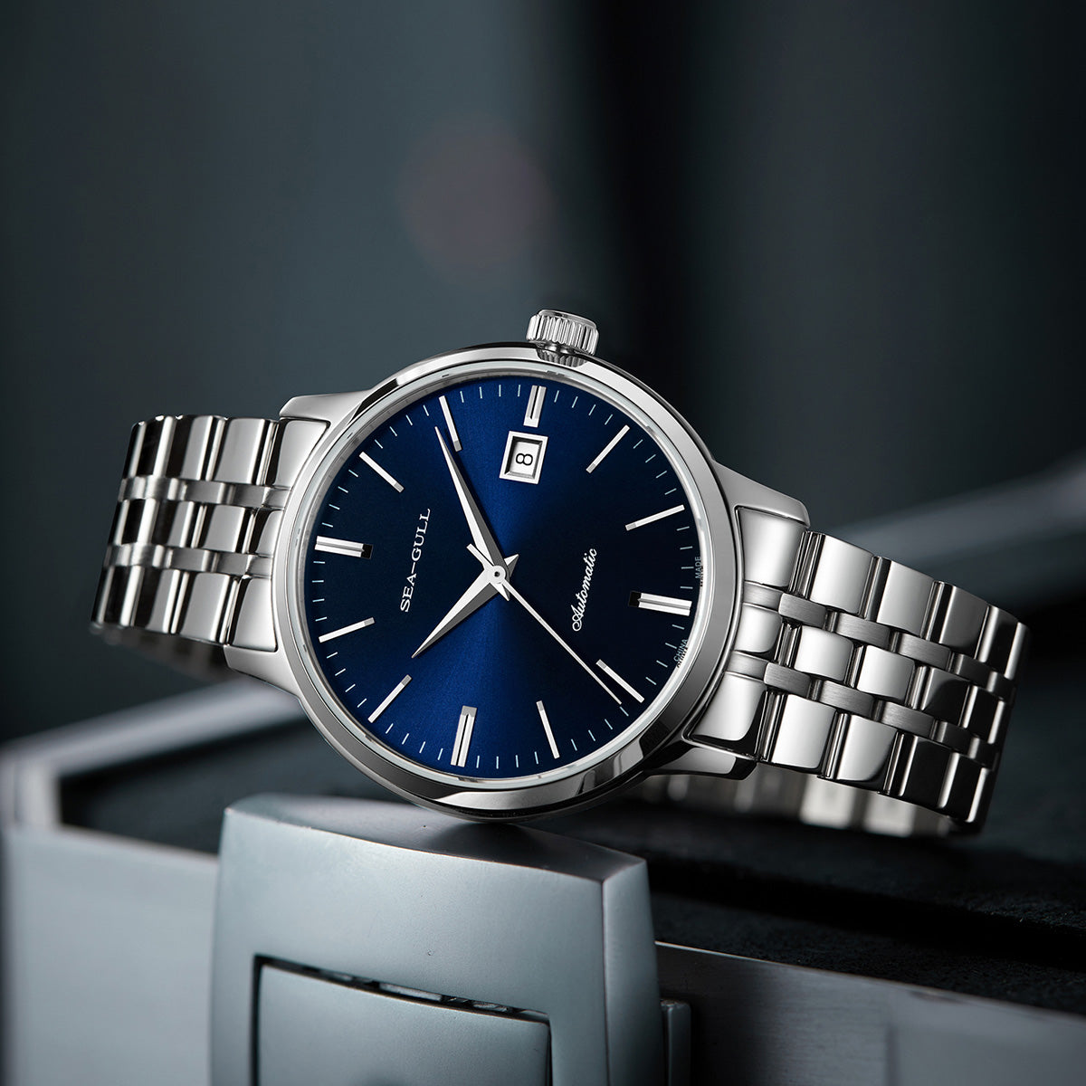 Glacier Texture Dial | Calendar | Business | 40mm  | LEVEL 02