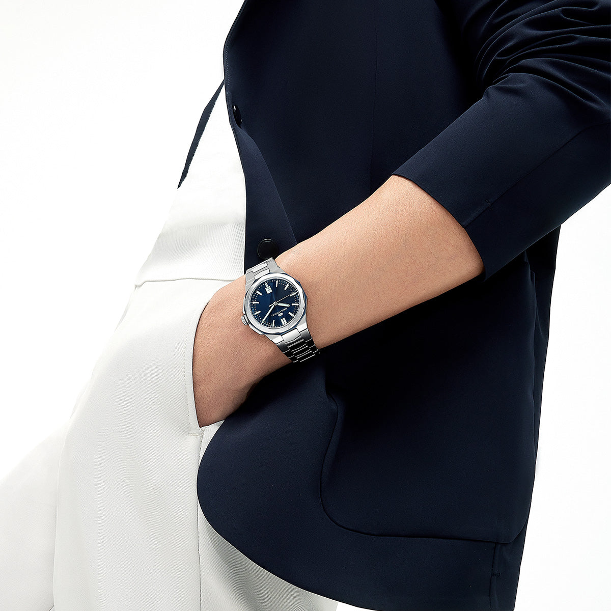 Business | Calendar | Stainless Steel Strap | Luminous | 40mm  | LEVEL 03