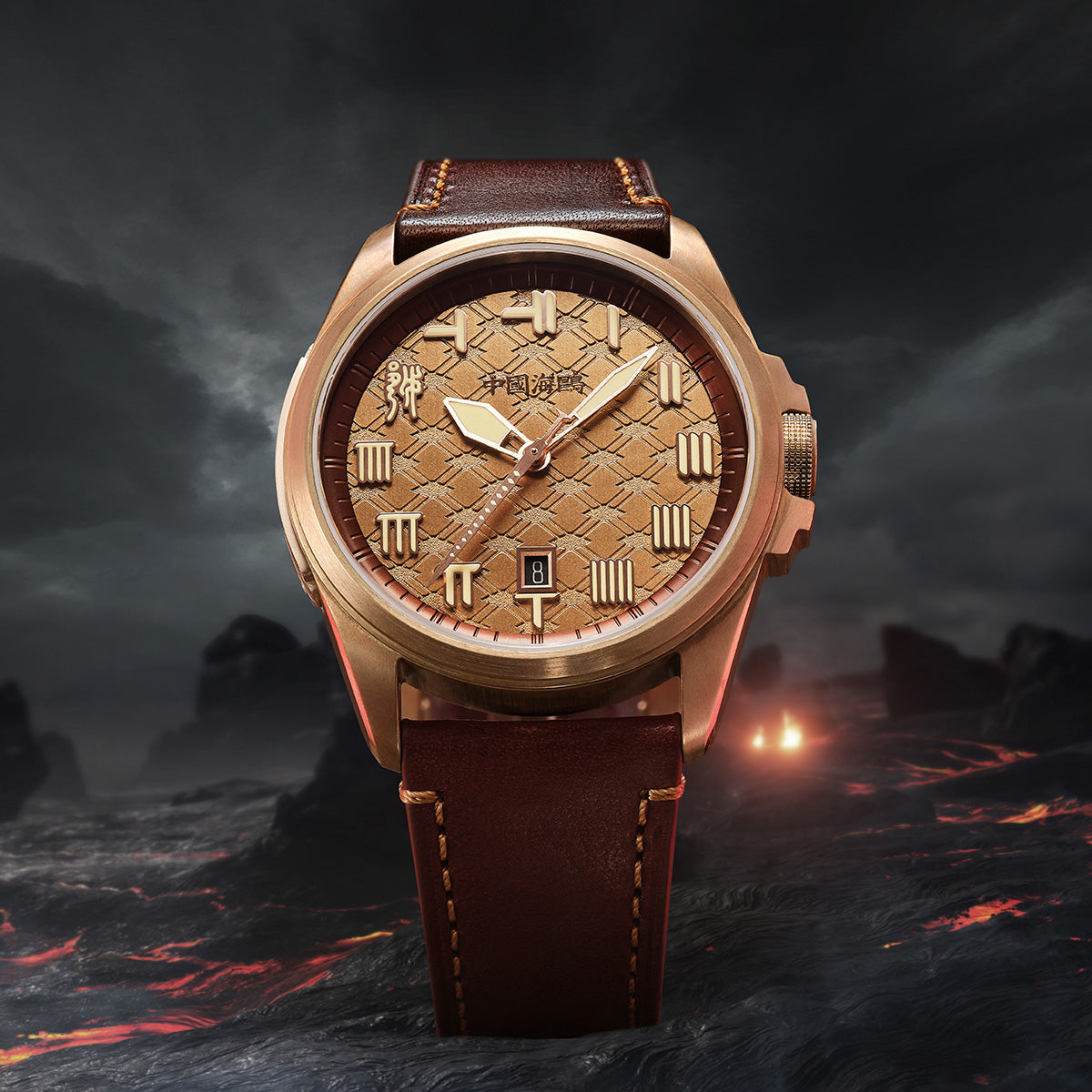 King Goujian Gift Box Edition| Luminous | Bronze | Calendar | 43.5mm  | LEVEL 03