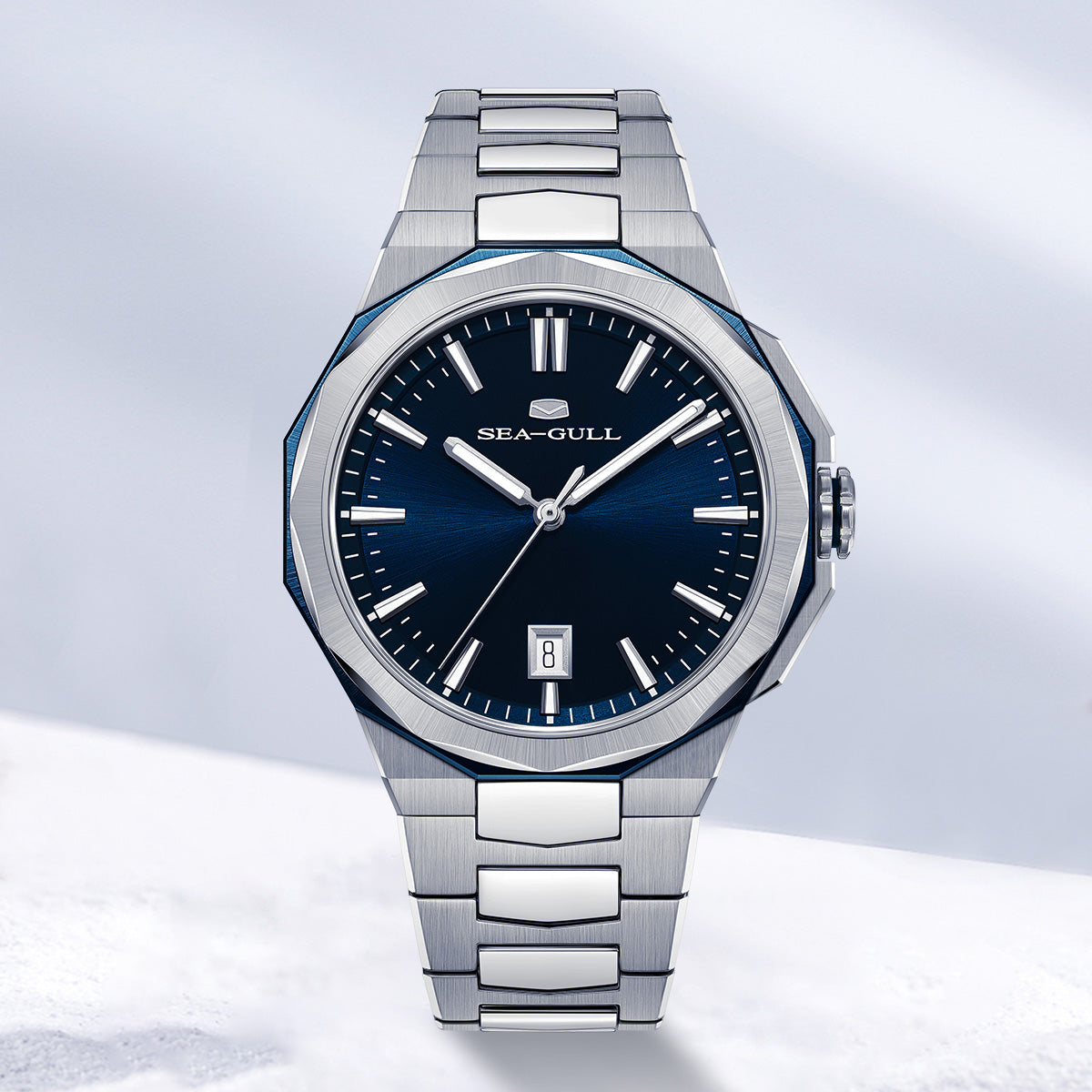 Business | Calendar | Stainless Steel Strap | Luminous | 40mm  | LEVEL 03