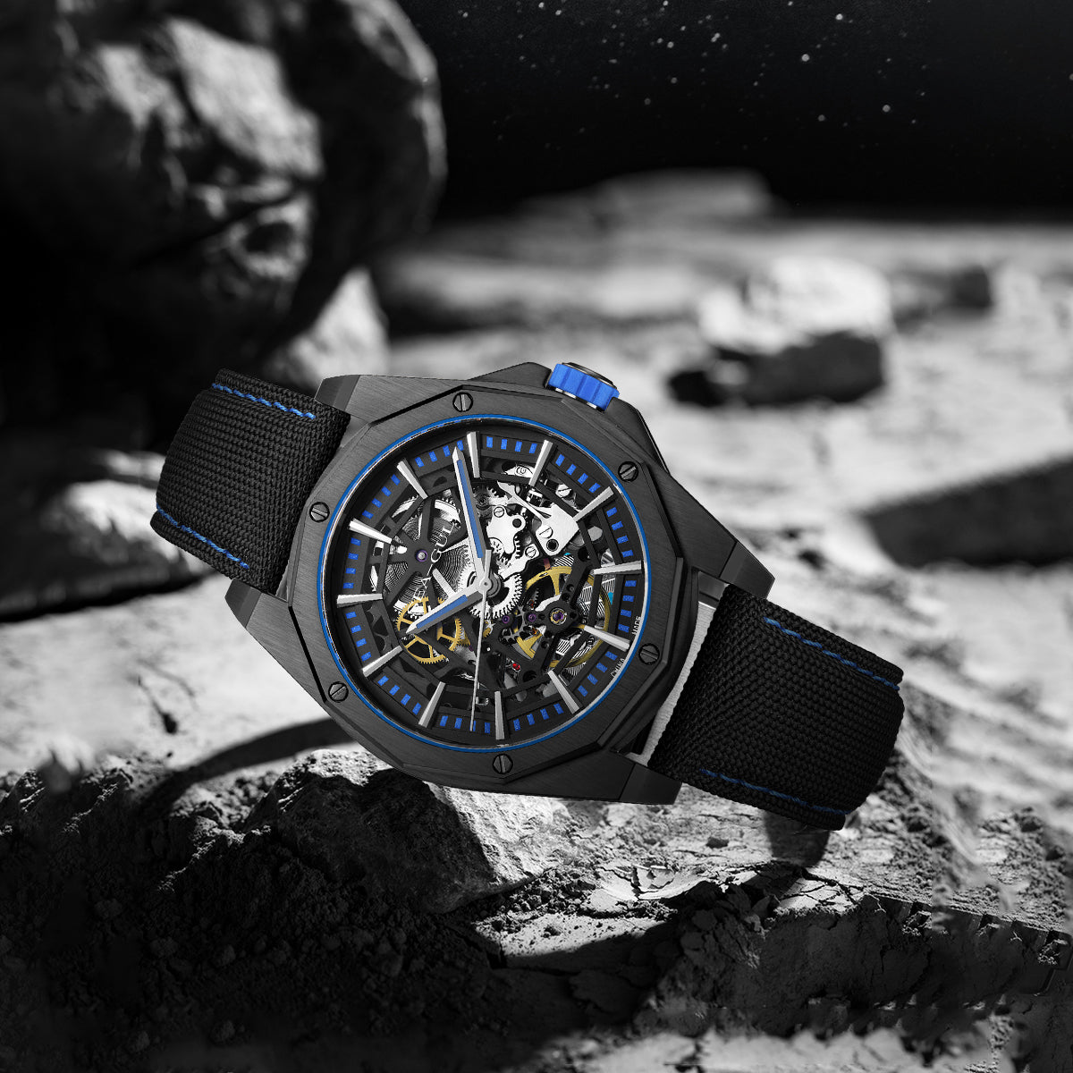 Street Overlord Series | Full Skeleton | Luminous | 43mm  | LEVEL 02