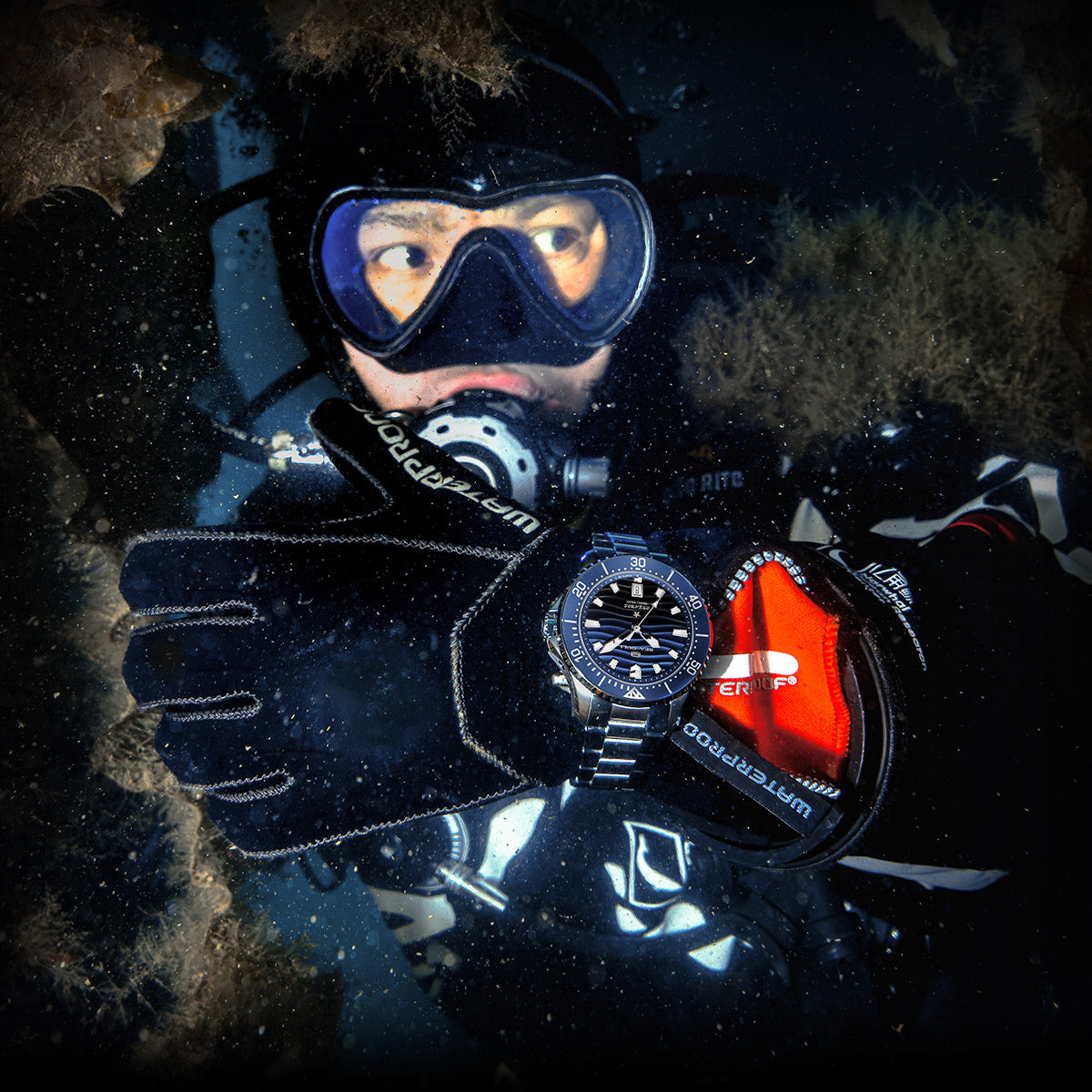 Ocean Series | 300M Waterproof | Dive | Luminous | Calendar | 41mm  | LEVEL 02