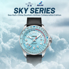 Csair-Zusammenarbeit | Sky-Serie | Tachymeter | Leuchtend | Pilot | 42 mm