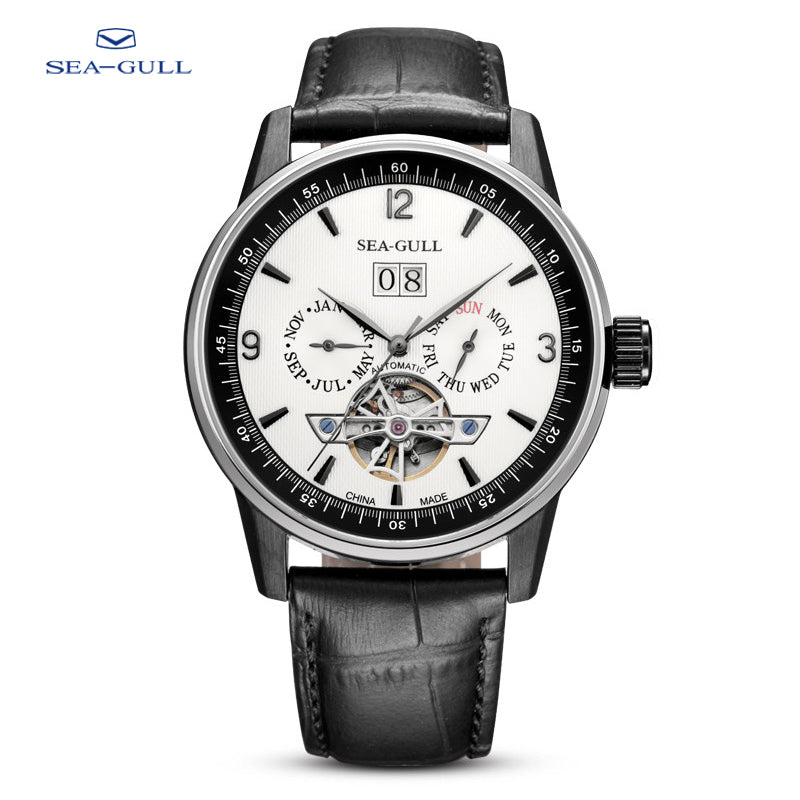 Skeleton | Flywheel | Complete Calendar | Week Display | 43mm  | LEVEL 01