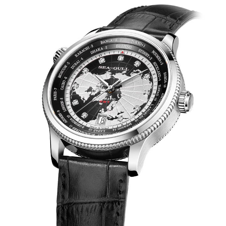 GMT | World Time | Dual Time Zone | Calendar | 41mm  | LEVEL 02
