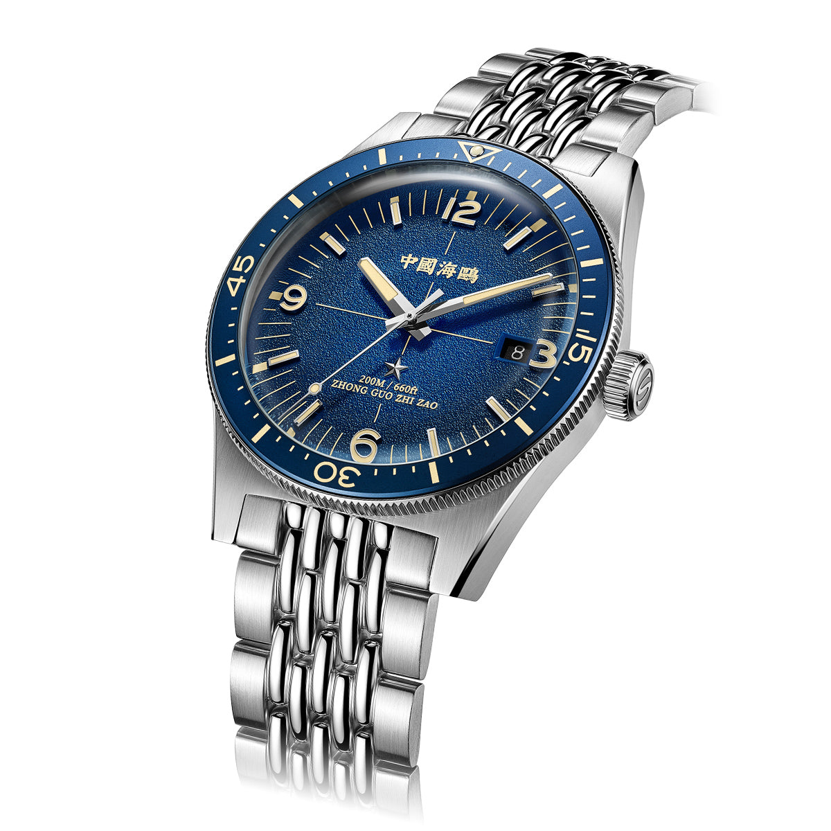 Ocean Series | 1984 Antarctic Expedition | Dual Strap | Calendar | Luminous | 40mm  | LEVEL 03