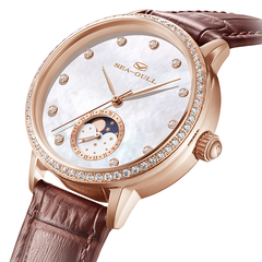 Moon Phase | Luxury | Retro | Mother-of-Pearl Dial | 34mm  | LEVEL 03