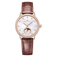 Moon Phase | Luxury | Retro | Mother-of-Pearl Dial | 34mm  | LEVEL 03