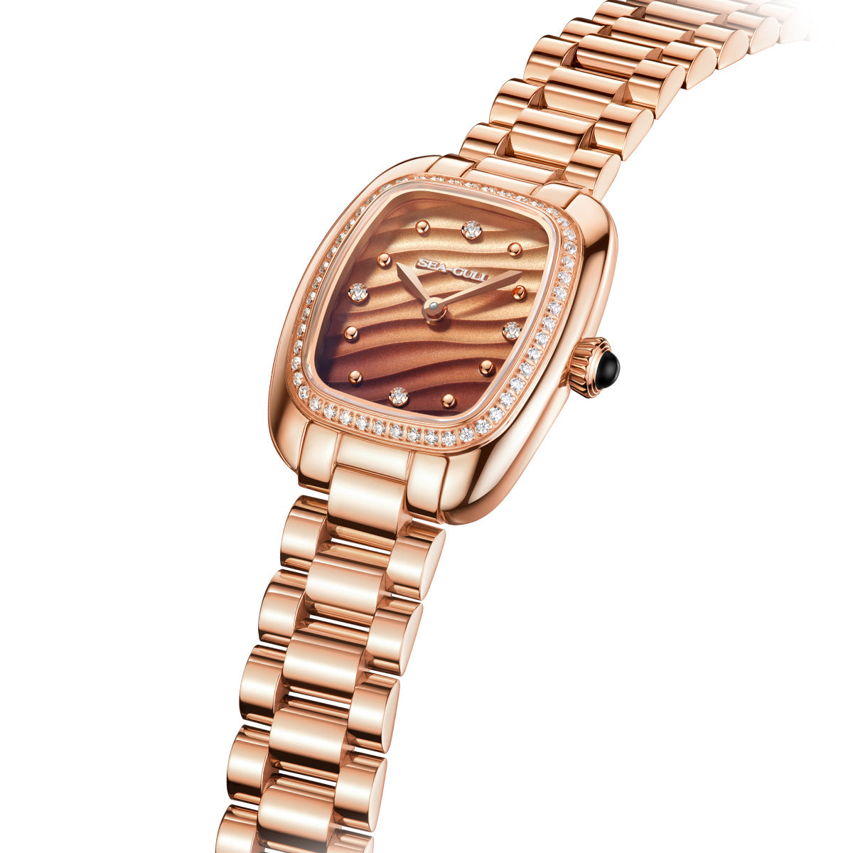 Time for Her Series | Mocha Retro | Quartz Movement | Square | 30mm  | LEVEL 01
