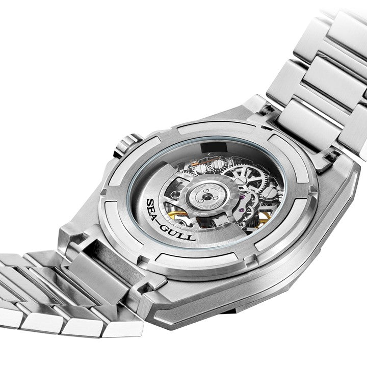 Edge Series | Skeleton | Stainless Steel Strap | 42mm  | LEVEL 02