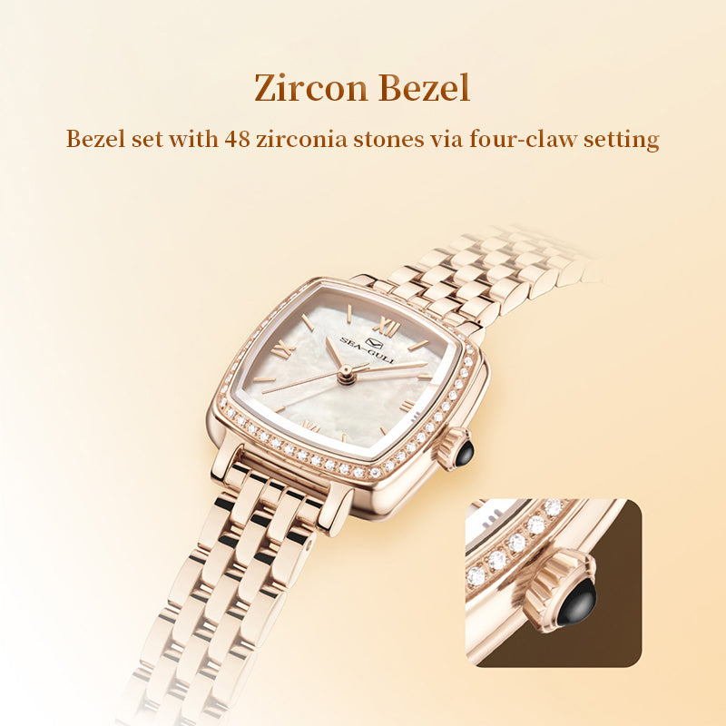 Oriento Series | Cube | Mother-of-Pearl Dial | 25mm | LEVEL 02