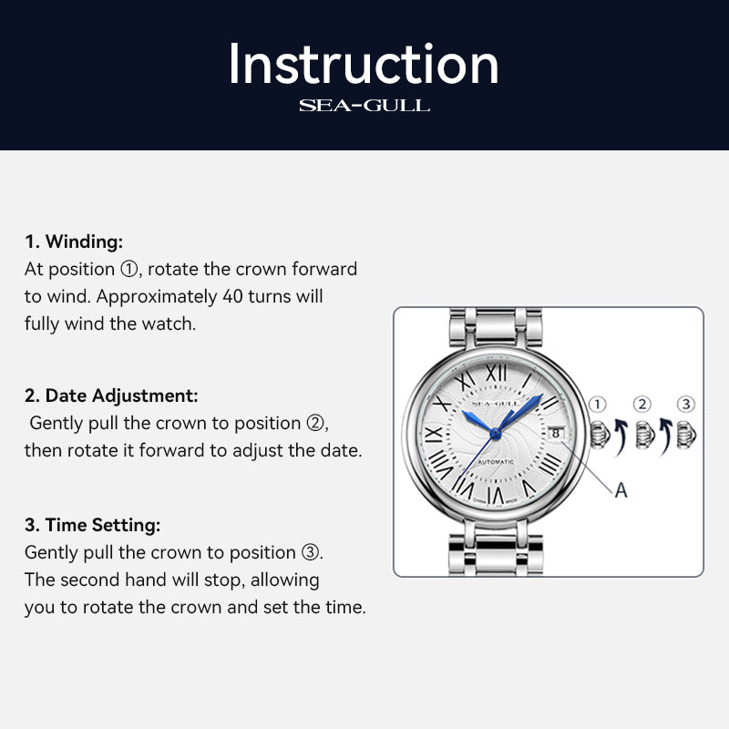Luxury | Roman Numeral | Calendar | 32mm  | LEVEL 02