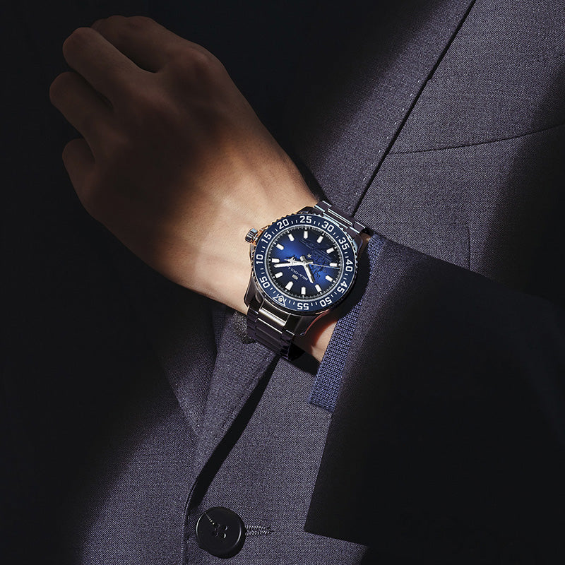 Ocean Serie | 200 m wasserdicht | Taucheruhr | 44 mm