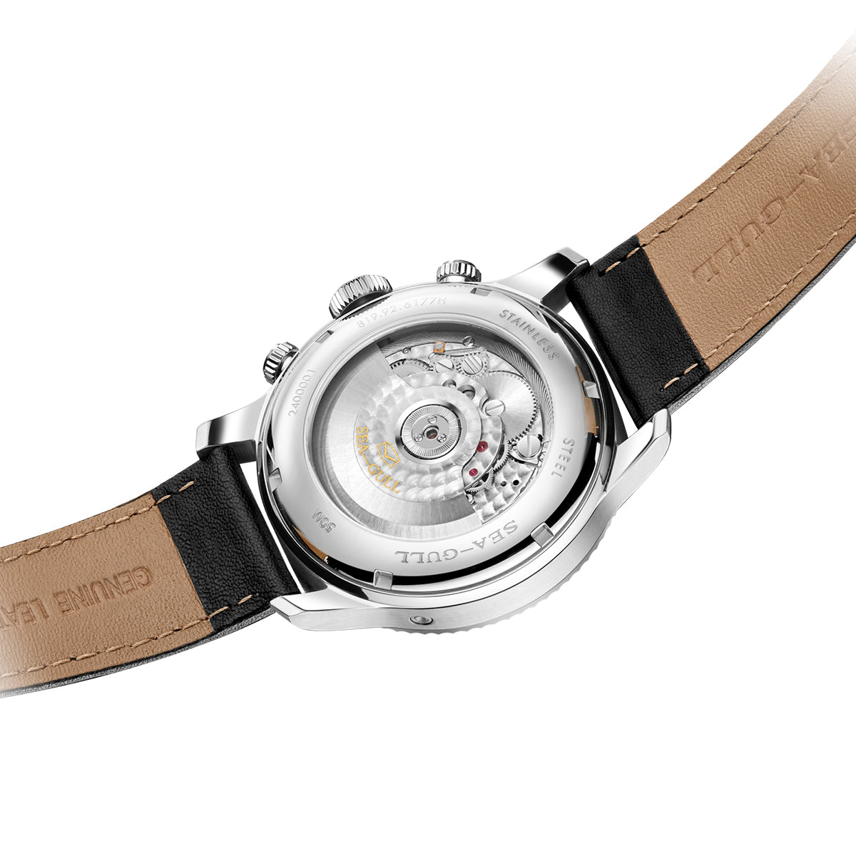 Pandaauge | GMT | Dualer Kalender | Tachymeter | 43mm