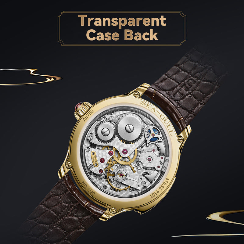 Tourbillon | Three-Legged Golden Crow | Minute Repeater | Gold-Carved | Automaton | 46mm  | LEVEL 06