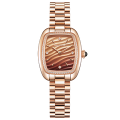 Time for Her Series | Mocha Retro | Square | 30mm  | LEVEL 02