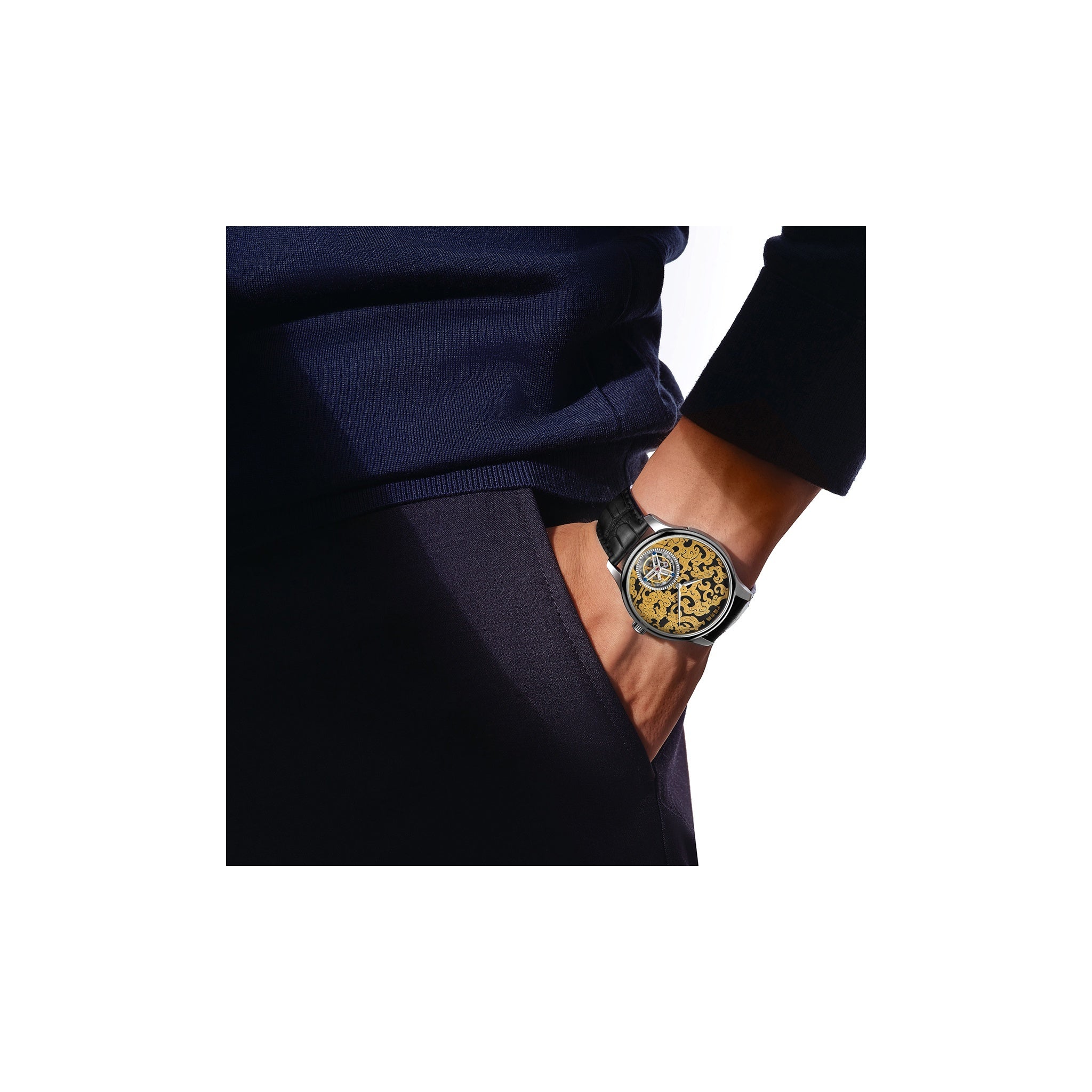 Tourbillon | Heritage Series | Damascening | Dragon Pattern | Limited Edition | 41mm  | LEVEL 06