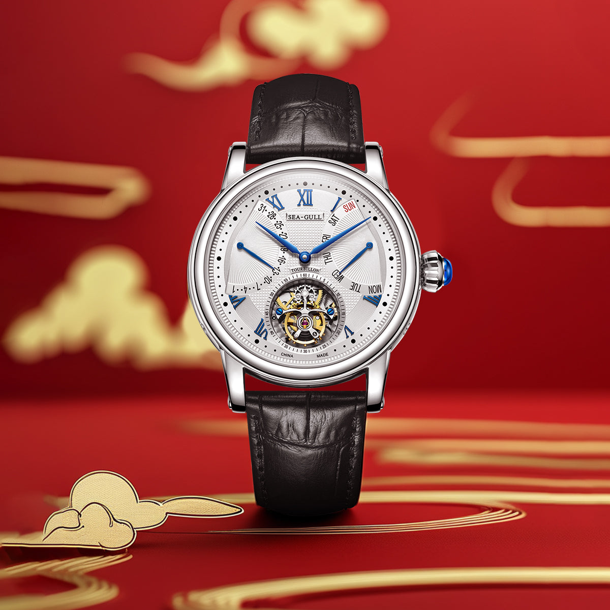 Tourbillon | Year of Snake Edition | Dual Calendar | 43mm  | LEVEL 05
