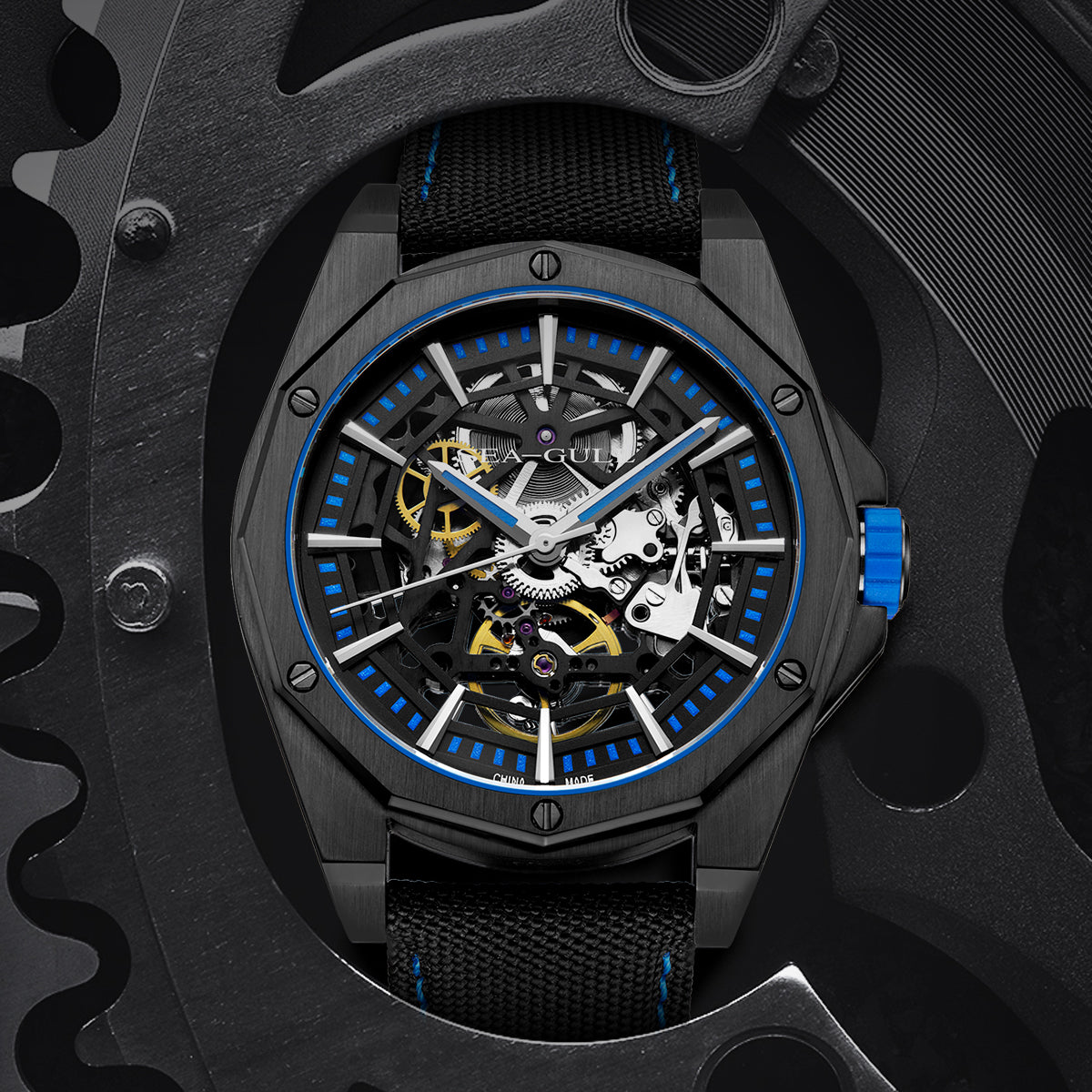 Street Overlord Series | Full Skeleton | Luminous | 43mm  | LEVEL 02