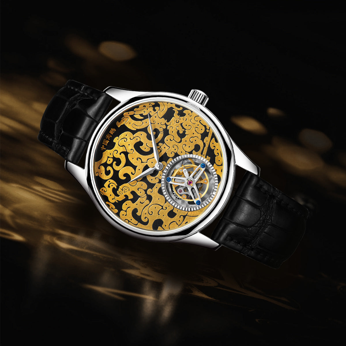 Tourbillon | Heritage Series | Damascening | Dragon Pattern | Limited Edition | 41mm  | LEVEL 06