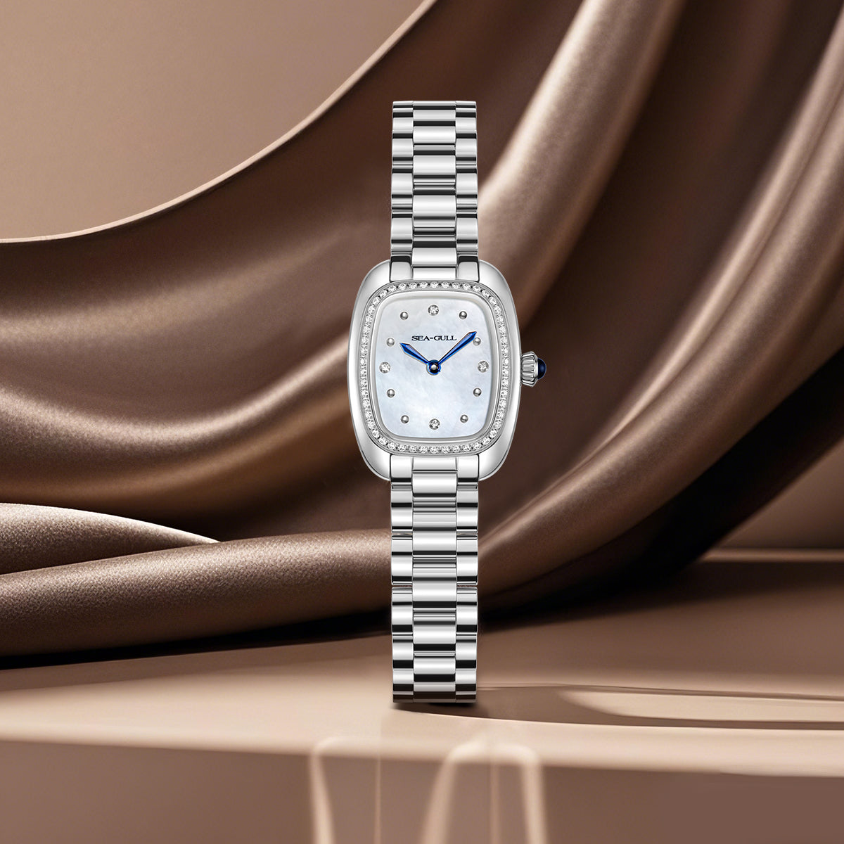 Time for Her Series | Mocha Retro | Quartz Movement | Square | 30mm  | LEVEL 01