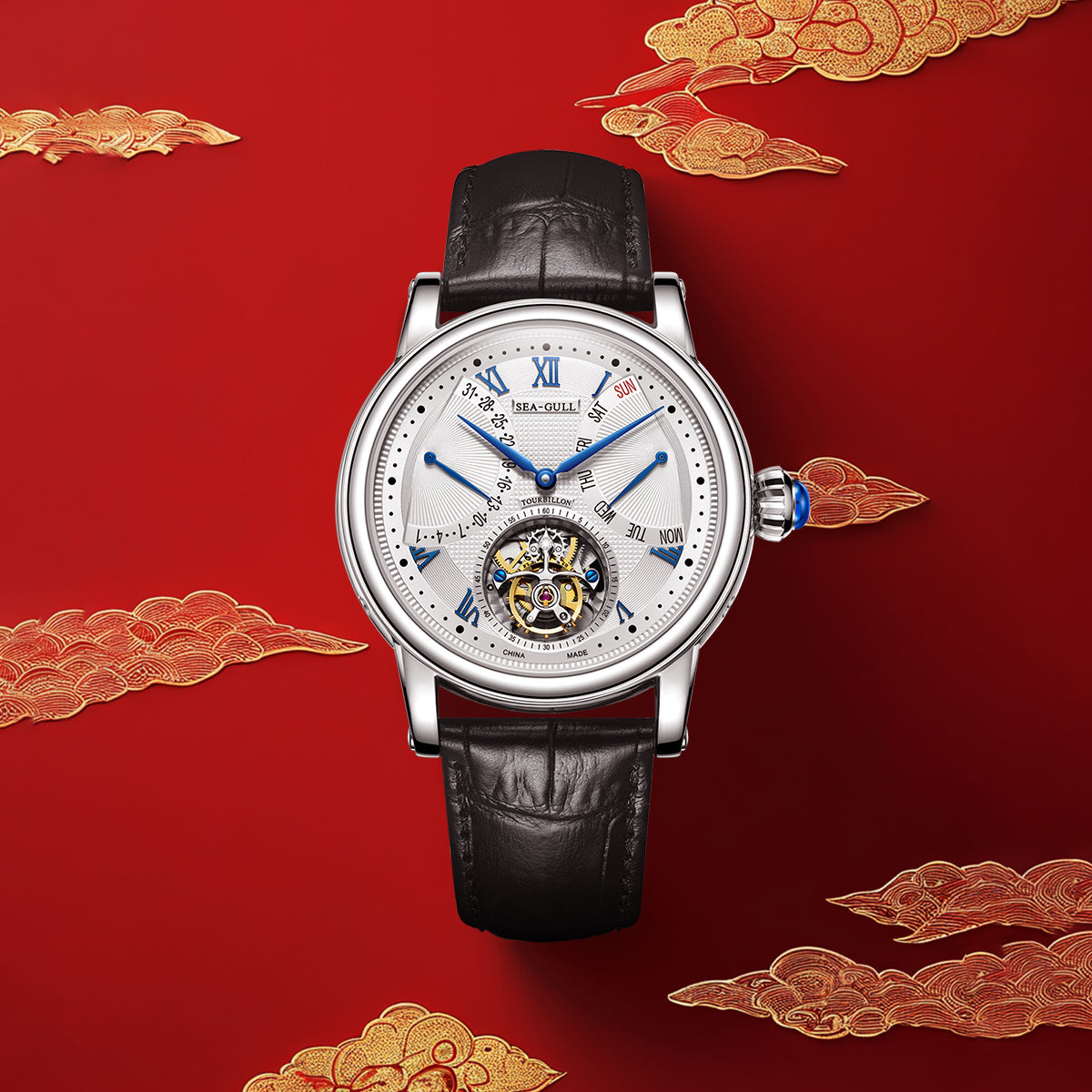 Tourbillon | Year of Snake Edition | Dual Calendar | 43mm  | LEVEL 05