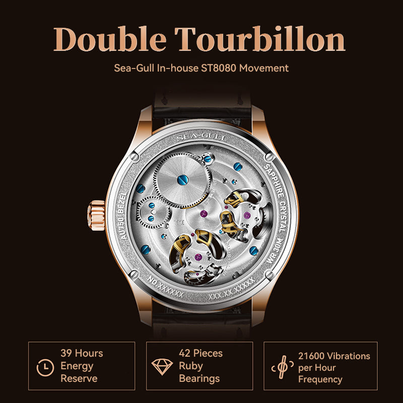 Doppeltourbillon | Armillarsphäre | Vintage | 43 mm