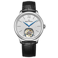 Silizium-Spiralfeder | Tourbillon ohne Regler | 42 mm