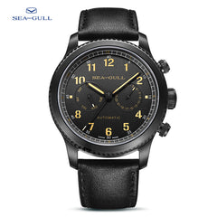 Pilot | Complete Calendar | Leather Strap | 43mm  | LEVEL 01