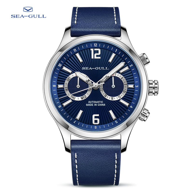 Dual Time Zone | GMT |  Pilot | Panda Eye | Luminous | Calendar | 42mm  | LEVEL 01