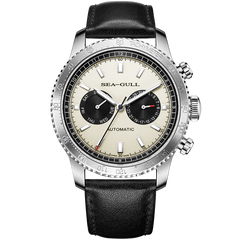 Pandaauge | GMT | Dualer Kalender | Tachymeter | 43mm