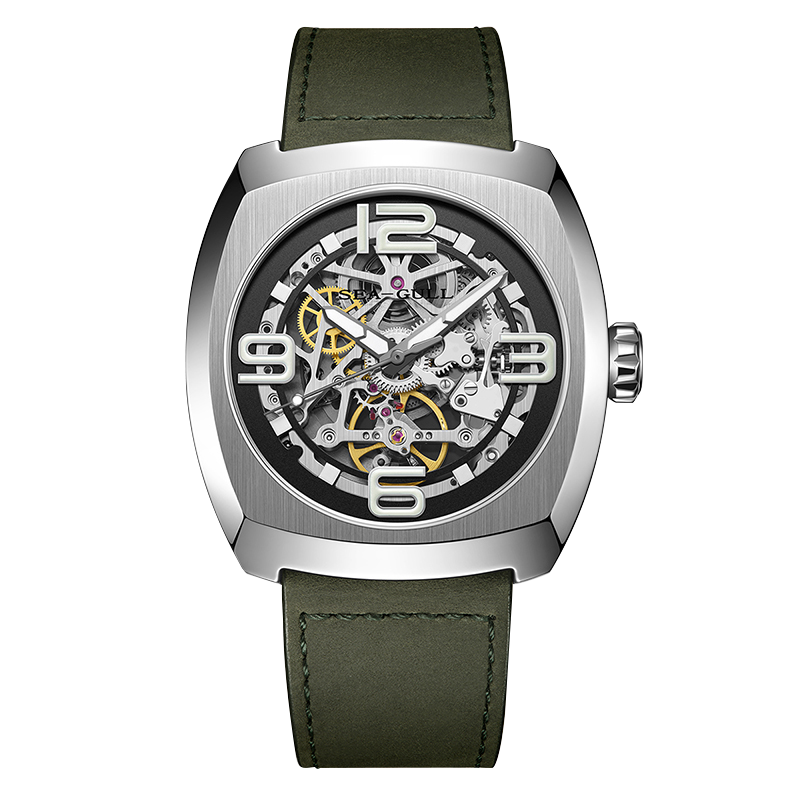 Street Overlord | Luminous | Skeleton | Tonneau | 46mm  | LEVEL 01