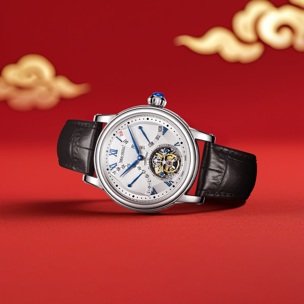 Tourbillon | Year of Snake Edition | Dual Calendar | 43mm  | LEVEL 05