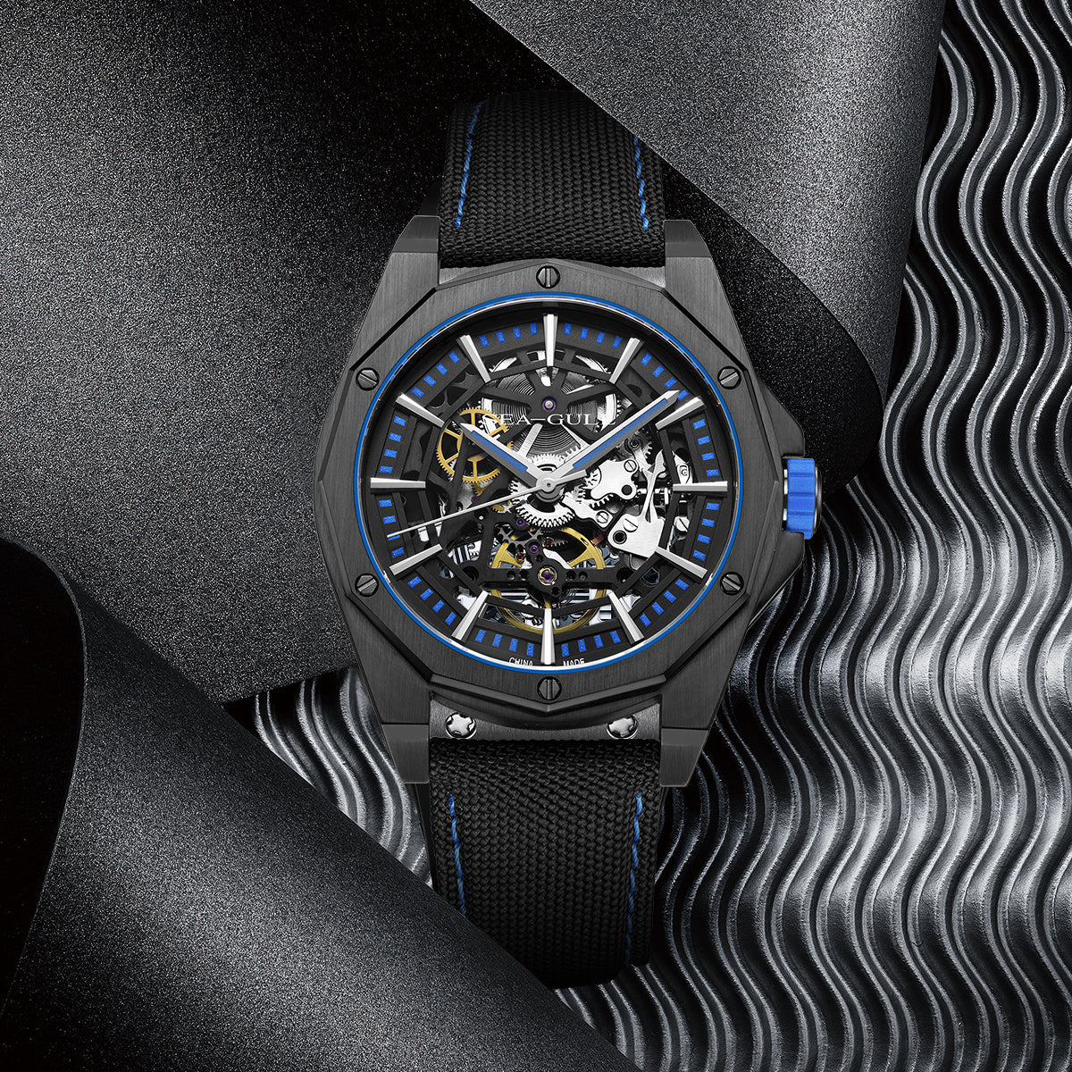 Street Overlord Series | Full Skeleton | Luminous | 43mm  | LEVEL 02