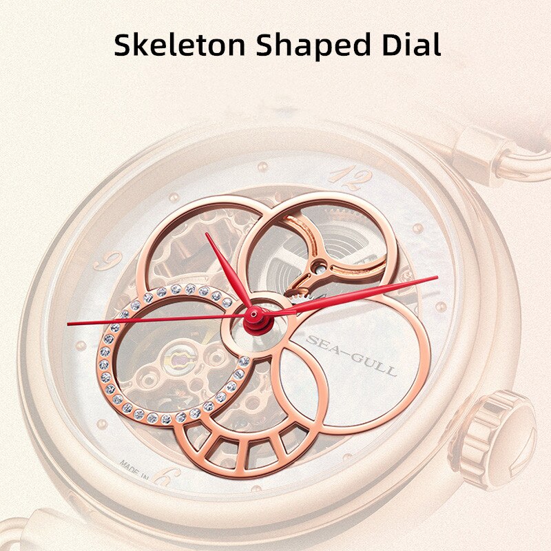 Luxury | Mother-of-Pearl Dial | Skeleton | 38.5mm  | LEVEL 01