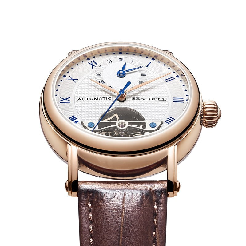 Dual Time Zone | GMT | Skeleton | Flywheel | Roman Numeral | 40mm  | LEVEL 01