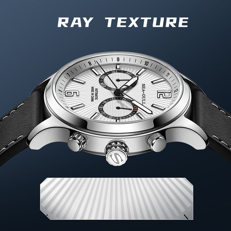 Dual Time Zone | GMT |  Pilot | Panda Eye | Luminous | Calendar | 42mm  | LEVEL 01