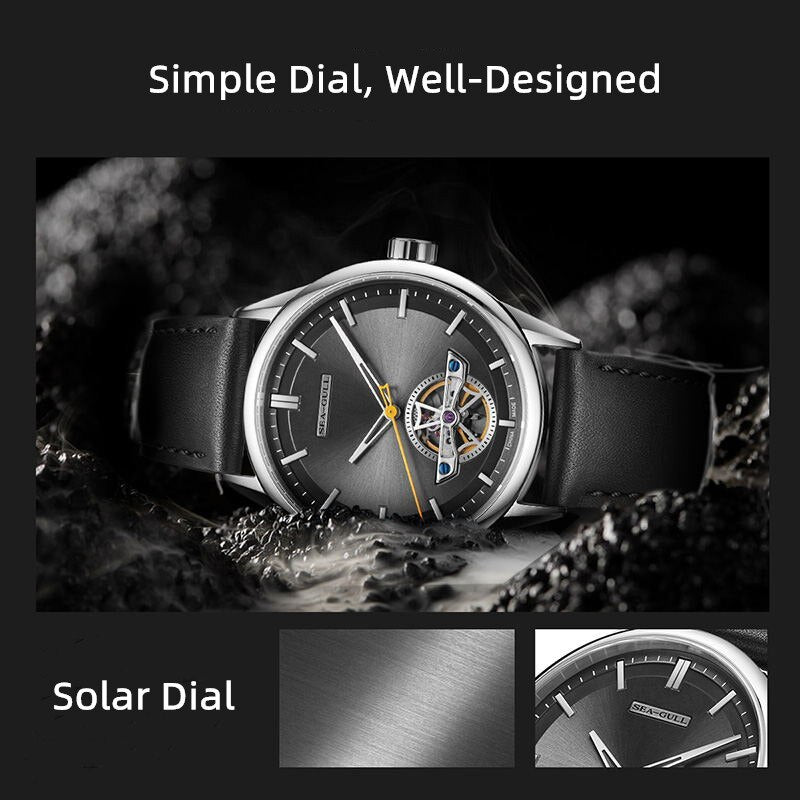 Fashion | Skeleton | Triple Hands | Flywheel | 42mm  | LEVEL 02